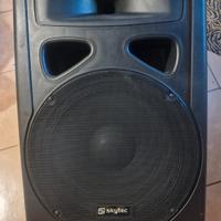 coppia casse attive da palco