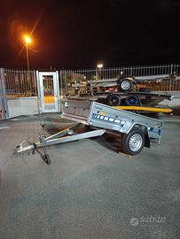 CARRELLO RIMORCHIO AUTO TRASPORTO COSE BASCULANTE 
