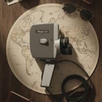 Cinepresa Vintage camera 8mm Lumicon-8 III 