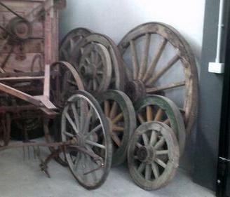 RUOTE AGRICOLE D'EPOCA