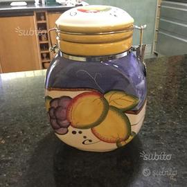 Barattolo ceramica