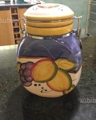 Barattolo ceramica