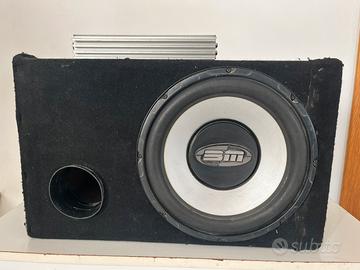 Subwoofer + amplificatore
