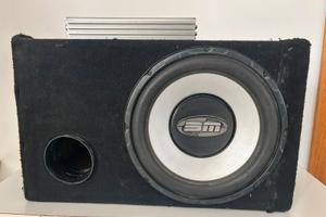 Subwoofer + amplificatore