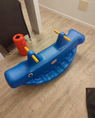 Balena a dondolo Little Tikes. Come nuovo 