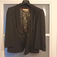 Giacca nera Guess Jeans taglia L