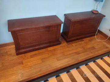 Comodini originali in noce