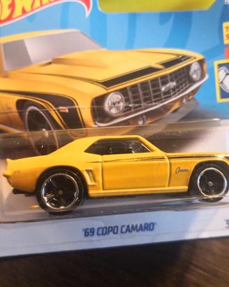 Hot wheels camaro copo 1969 1/64