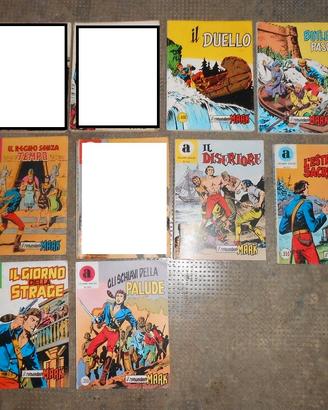 GIORNALETTI ZAGOR, COMANDANTE MARK, TEX, PICCOLO R