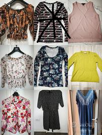 maglie donna taglia S e M 