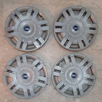 4 Cerchi ferro 15 + 4 Copricerchi Fiat Stilo Activ