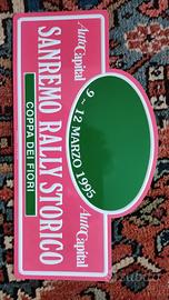 Targa Rally Sanremo storico 1995