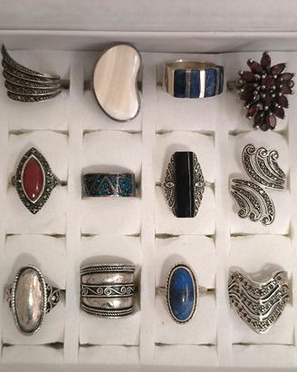 Anelli in argento 
