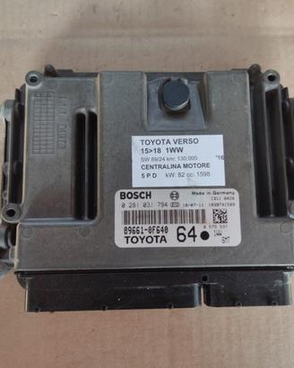 Centr motore TOYOTA VERSO 1598cc diesel 2016