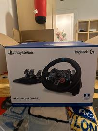 Logitech g29 volante+pedali+cambio a mano