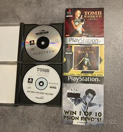 Lotto Tomb Raider + Tomb Raider 2 ps1