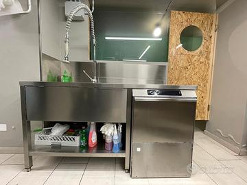 cucina professionale come nuova 6 mesi di vita