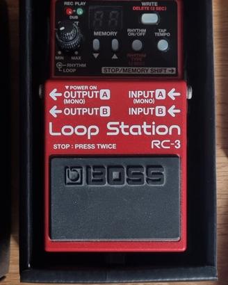 Boss rc3 loop station
