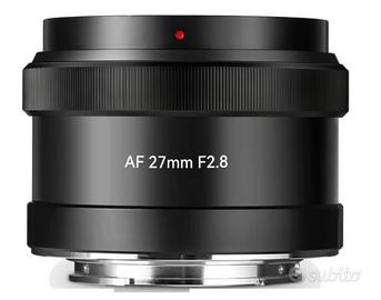 Obiettivo 7artisan 27mm 2.8
