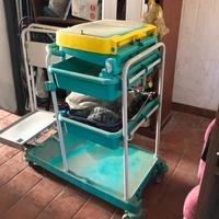 carrello pulizia