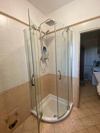 Box doccia 2B semicircolare 70x70