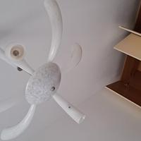 Lampadario disegn in vetro di Murano 