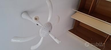 Lampadario disegn in vetro di Murano 