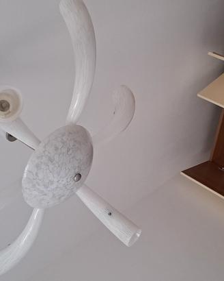 Lampadario disegn in vetro di Murano 
