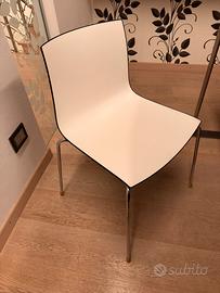 3 Sedie da cucina Catifa 46 Bicolore