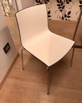 3 Sedie da cucina Catifa 46 Bicolore