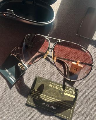 Occhiali da sole vintage Porsche Carrera 5621 NOS