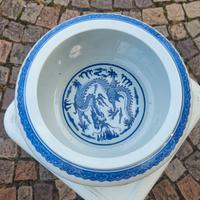 vaso firmato porcellana cinese