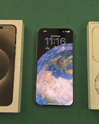 iPhone 15 Pro Max 256GB Titanio Naturale