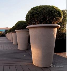 vasi terracotta atelier vierkant design