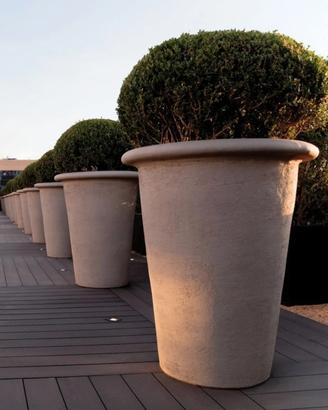 vasi terracotta atelier vierkant design