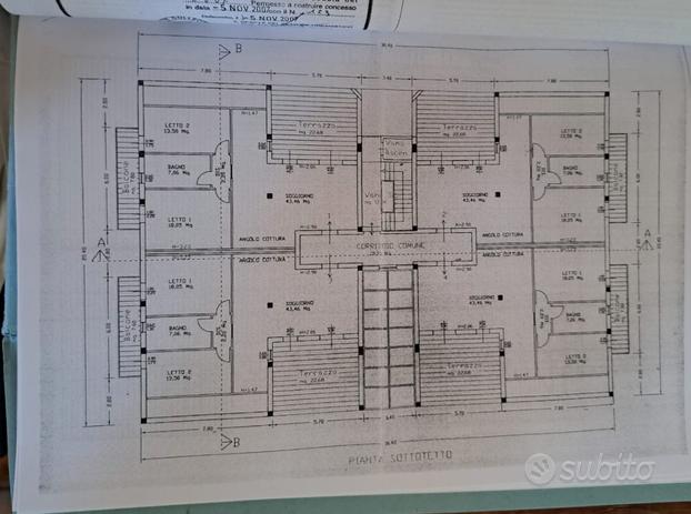 Attico a Collecorvino. Costruzione da terminare