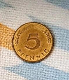 Germania, 5 Pfennig, 1970