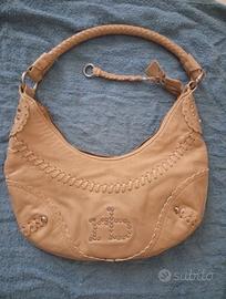 Borsa a spalla Rocco Barocco beige