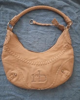 Borsa a spalla Rocco Barocco beige