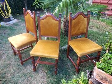 6 Sedie Salotto 1971 - Vintage, arte povera