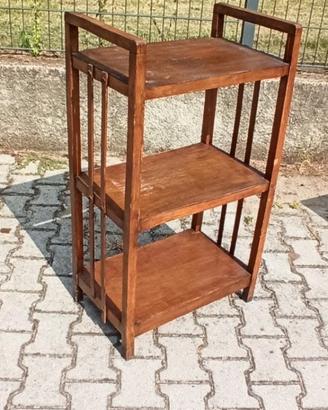 Mobiletto da cucina o salotto in legno