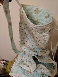 borsa +fasciatoio +pochette x bambino 