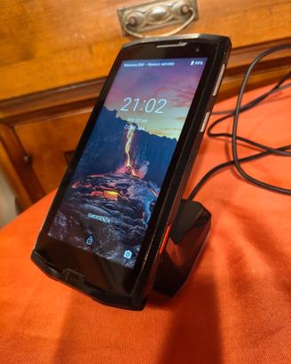 Smartphone rugged CrossCall M4 con base ricarica