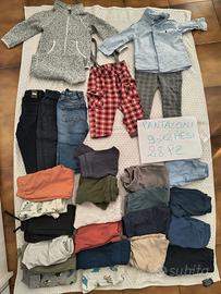 stock abbigliamento bambino 9-12 mesi