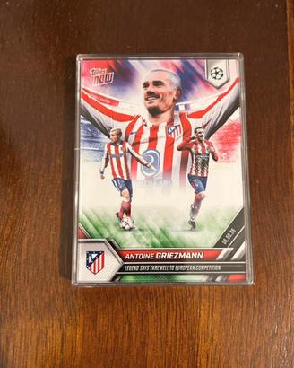 Lotto 10 carte Antoine Griezmann Topps NOW UCL