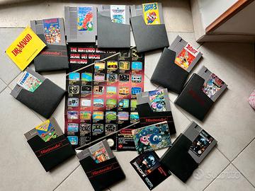 LOTTO VIDEOGIOCHI NINTENDO NES