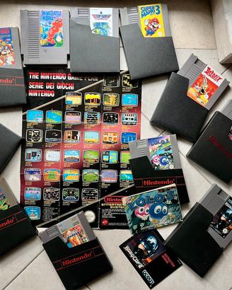 LOTTO VIDEOGIOCHI NINTENDO NES