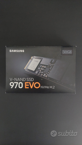 SSD Samsung 970evo 500gb
 in vendita a Santa Lucia di Piave