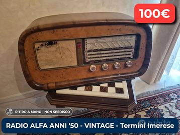 Radio vintage anni '50