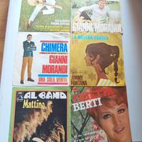 🎶 Lotto di 6 Dischi 45 Giri – Vintage Anni ’60/’7